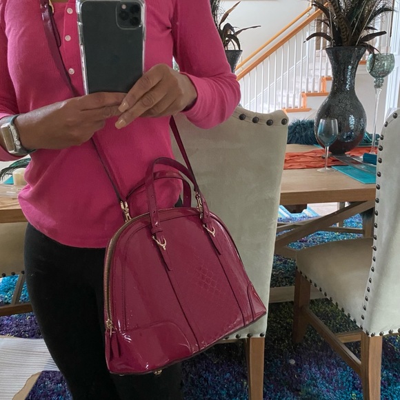 Gucci Microguccissima Bag Hot Pink HTF Gorgeous pls read description 🩷 - Picture 8 of 13